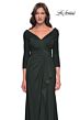 La Femme 30845 Surplice Bodice Ruched Dress
