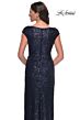 La Femme 30865 Tulip Hem Sequin Dress