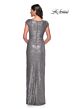 La Femme 30865 Tulip Hem Sequin Dress