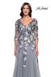 La Femme 30968 A-Line Floral Embroidered Dress