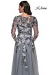 La Femme 30968 A-Line Floral Embroidered Dress