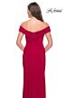 La Femme 31086 Off-The-Shoulder Ruched Dress
