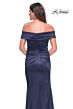 La Femme 31621 Off-The-Shoulder Slim-Flare Dress