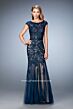 La Femme 21677 Mauve Evening Dress