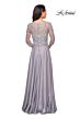La Femme 27235 Platinum Evening Dress