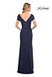 La Femme 29998 Navy Evening Dress