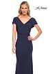La Femme 29998 Navy Evening Dress