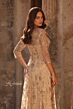 La Femme 30803 Illusion Sleeve A-Line Lace Dress