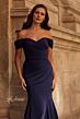 La Femme 30846 Off-The-Shoulder Mermaid Dress