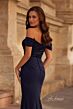 La Femme 30846 Off-The-Shoulder Mermaid Dress