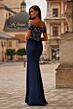 La Femme 32739 Beaded Off The Shoulder Mermaid Dress