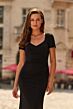 La Femme 33146 Black Short Sleeve Dress