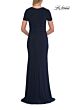 La Femme 33146 Black Short Sleeve Dress