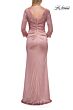 La Femme 33152 Dusty Sage Surplice Bodice Dress