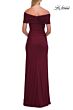 La Femme 33171 Emerald Green Off The Shoulder Dress