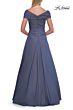 La Femme 33446 Moss Green Surplice Bodice Dress