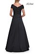 La Femme 33446 Moss Green Surplice Bodice Dress