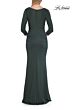 La Femme 33540 Navy Three-Quarter Sleeve Dress