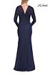 La Femme 33575 Dark Emerald Long Sleeve Dress