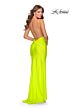 La Femme 28287 Low V-Back Figure-Flattering Dress