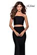 La Femme 28703 Strapless Two Piece Dress