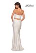 La Femme 28703 Strapless Two Piece Dress