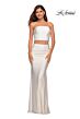 La Femme 28703 Strapless Two Piece Dress