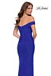 La Femme 29756 Off-The-Shoulder Ruched Dress