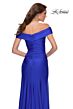 La Femme 29781 High Slit Off The Shoulder Dress