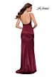 La Femme 29945 Scoop Back Spaghetti Strap Dress