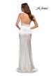 La Femme 29945 Scoop Back Spaghetti Strap Dress