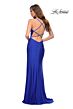 La Femme 29958 High Slit Plunging Neckline Dress