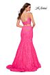 La Femme 29967 2-Piece Lace Mermaid Dress