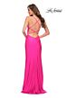 La Femme 29969 Strappy Back Embellished Dress