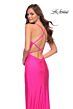 La Femme 29969 Strappy Back Embellished Dress