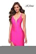La Femme 29969 Strappy Back Embellished Dress