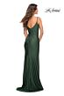 La Femme 30095 High Slit Spaghetti Strap Dress