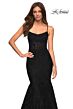 La Femme 30467 Crisscross Back Mermaid Lace Dress
