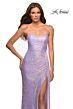 La Femme 30497 Sweetheart Neck Side Slit Dress