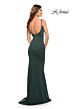 La Femme 30541 Spaghetti Strap Scoop Back Dress