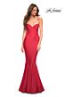 La Femme 30549 Strapless Sweetheart Neck Dress