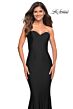 La Femme 30549 Strapless Sweetheart Neck Dress