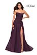 La Femme 30581 A-Line Scoop Neck Dress