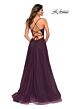 La Femme 30581 A-Line Scoop Neck Dress