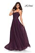 La Femme 30581 A-Line Scoop Neck Dress