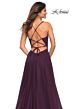La Femme 30581 A-Line Scoop Neck Dress