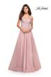 La Femme 30581 A-Line Scoop Neck Dress
