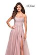 La Femme 30581 A-Line Scoop Neck Dress