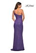 La Femme 30618 Asymmetrical One-Shoulder Sequin Dress
