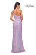 La Femme 30618 Asymmetrical One-Shoulder Sequin Dress